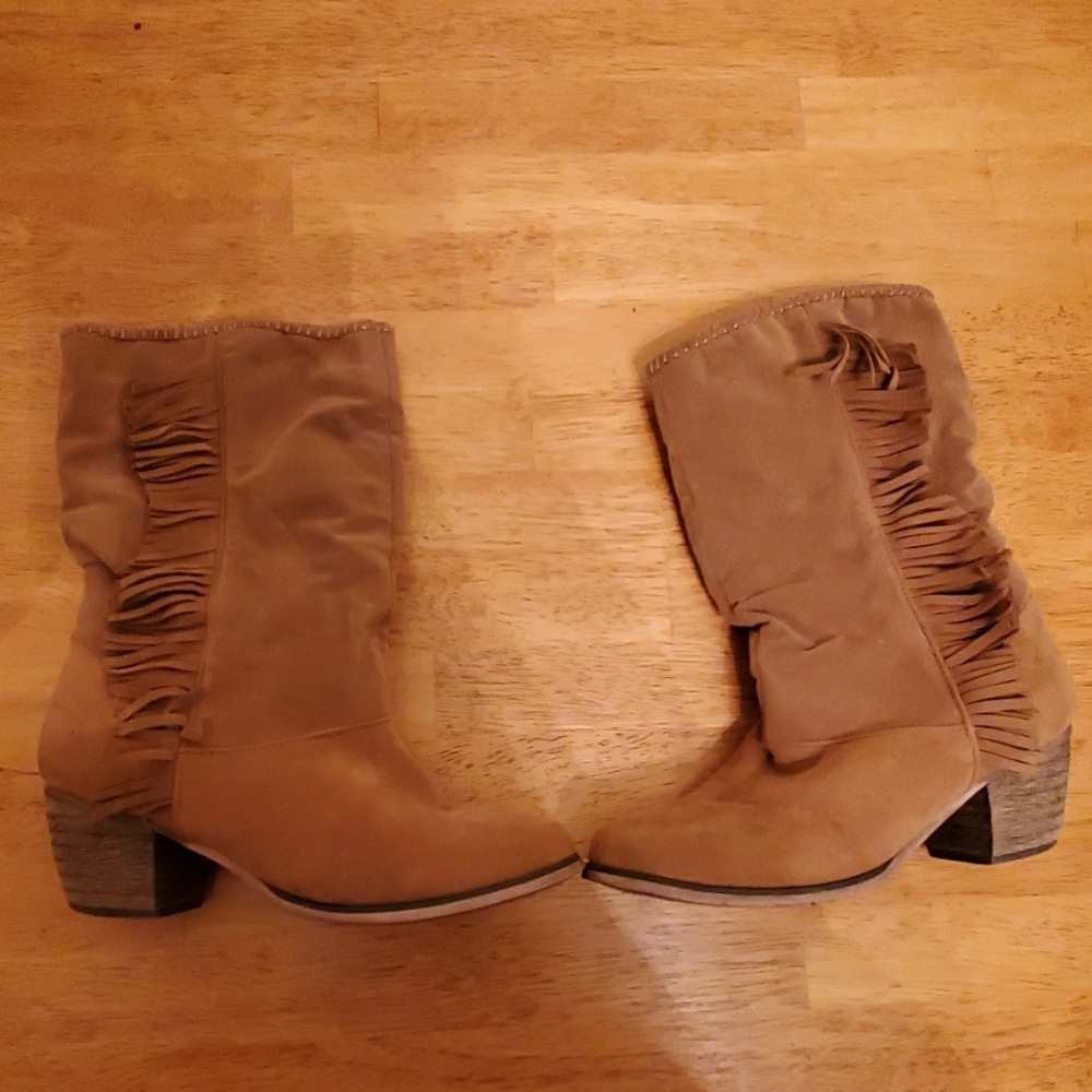 Rampage Tan Size 7 Cowboy boot